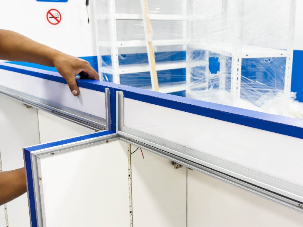 Construcción de local comercial para farmacia "Cruz Azul" en la ciudad de cuenca, Ecuador. Plaza Roma